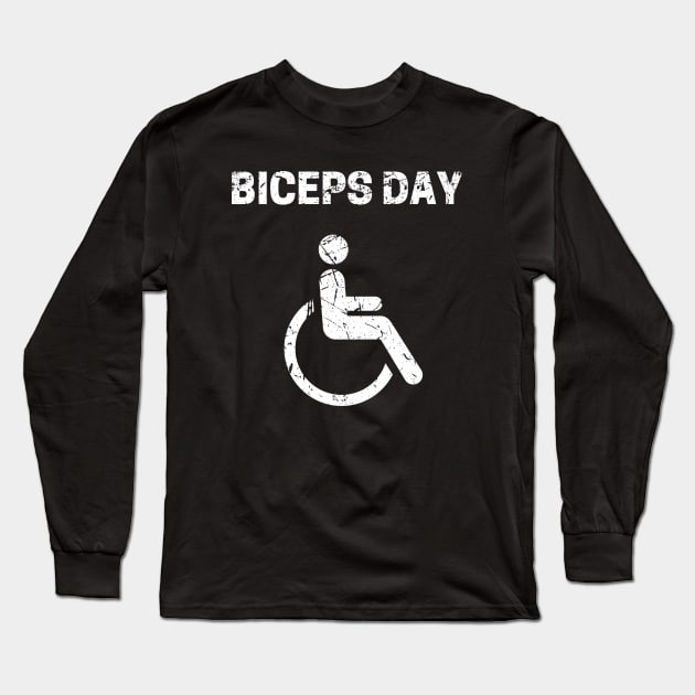 Biceps Day Long Sleeve T-Shirt by maxdax